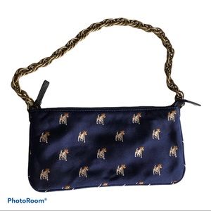 🌟3 for $25/J. CREW 100% silk dog print purse